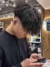【男らしさ全開！】カット＋スペインカール