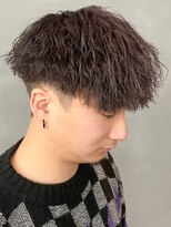 バース バイ ハピネス(BIRTH by happiness)&nbsp;奈良メンズ縦落ちツイストスパイラルパーマ　長めマッシュ