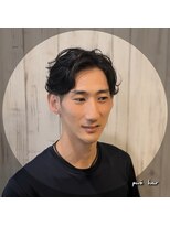 ピヴォヘアー(pivo hair)&nbsp;アップバングショート　ツーブロック　メンズカット