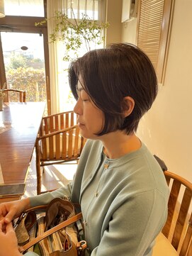 ユウヘアー 石川橋店(U Hair) 似合わせカット/ショート/ふんわりパーマ