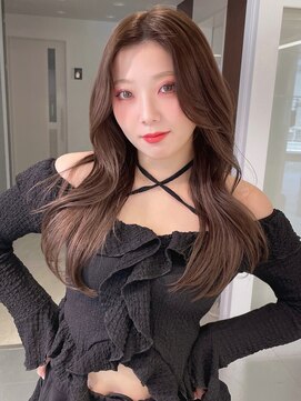 ジーナリア(Xena ria) 《袴田》低めレイヤーカット/ショコラブラウン/ダブルカラー