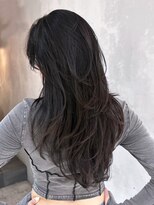 アルバム 渋谷パルコ(ALBUM)&nbsp;顔周りレイヤーロング美髪韓国ヘア_ba471701