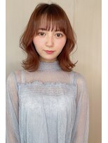 ハナヘアービューティーアンドネイル(hana×hari BEAUTY&NAIL) 韓国風ミディアムレイヤー