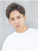 小久保styleフェザーパーマフェザーショートグレーエンドカラー