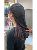 "ちらっと大人可愛い"インナカラー イヤリングカラー