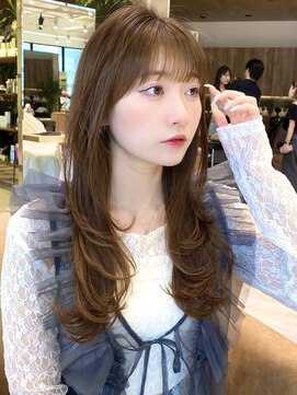 グランド(GRAND) ハッシュカット顔まわり髪質改善透明感カラー20代30代表参道