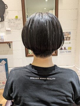 チアー ヘアリラクゼーション(cheer HAIRRELAXATION) 刈り上げショートボブ