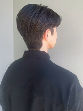 ナカオコアフュール(NAKAO COIFFURE) 黒髪 ツーブロック メンズカット 20代 30代 ビジネス