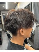 ツイストスパイラルパーマ メンズカット 葛西メンズ 葛西スパ