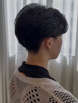 アコロン(acoron.)&nbsp;毛流れセンターパート/学生/ナチュラル/池袋メンズカット