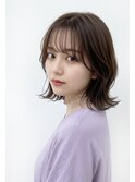 【西梅田堂島】ナチュラル外ハネボブ+前髪あり20代30代40代50代