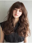 前下がりボブ×白髪ぼかし×ハイライト