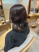 アットティー 金沢八景(at tee...)&nbsp;癖を活かしてパーマ風スタイリング♪♪