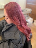 ヘアーグルーミング アイム(Hair &Grooming aim)&nbsp;【レディースカット】ロング＆ブリーチカラー