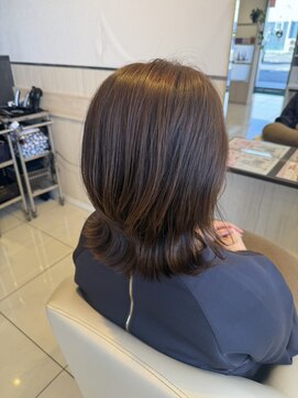 ヴァン カウンシル 津島店(VAN COUNCIL) セミロング/イルミナカラー/髪質改善オージュア