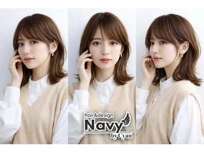 ヘアアンドデザイン ネイビー(Navy)の写真