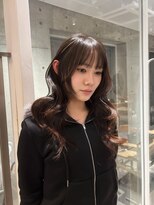 ローウェ 表参道(Louwe)&nbsp;《Rinon指名》レイヤーカット 顔周りカット 韓国くびれヘア