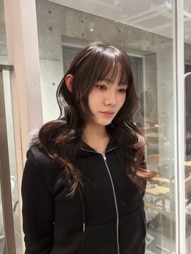 ローウェ 表参道(Louwe) 《Rinon指名》レイヤーカット 顔周りカット 韓国くびれヘア