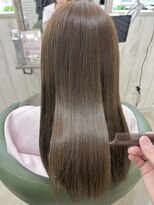 ルヴェール 北方店(LeVert)&nbsp;ハイトーンベージュ/髪質改善oggiottoトリートメント