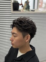 ガオプロデュースバイレボ(gao produced by revo) アクティブショートフェザーショートアップバングルーズパーマ柏