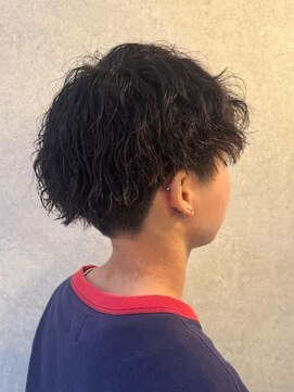 トルクアンドデイジー 武蔵小杉(Torque&Daisy) MEN’S HAIR/波巻きツイストスパイラル/リバースセンターパート