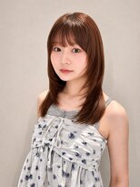 ブラッジ 恵比寿(Bright) レイヤーカット/ミディアムレイヤー/顔まわりカット/20代30代