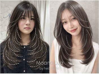 モアナ ルア バイ ヘッドライト 平塚店(Moana Lua by HEADLIGHT)の写真/顔周りの毛流れや毛束感を計算した繊細なカット技術で印象を変える！あなたの“なりたい”を形にします♪