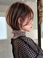トキ(tokii)&nbsp;【30代の白髪悩みに】ショート×白髪ぼかしハイライト
