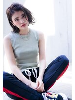 siena 透け感アイスパープルグレージュ