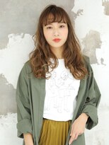 マフェ(mahae)&nbsp;ルーズなウェーブスタイル×モノトーンアッシュvol.3