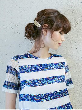 トップヘアー ガーデンヴィラ 安城(Garden Villa) 夏の超簡単大人アレンジ