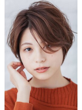 リル 7F 銀座(Rire) 【Rire-リル銀座-】シースルーなナチュラルショートボブ☆