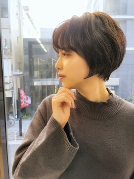 ノア ヘアデザイン 町田店(noa Hair Design) マルミハンサムショート×髪質改善ヘアカラー