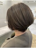 白髪ぼかしハイライト