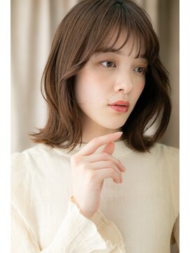 カバーヘア ブリス 志木南口駅前店(COVER HAIR bliss) グレージュアッシュ大人かっこいいくびれヘアZ志木20代30代40代