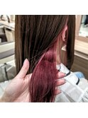 1回～ブリーチ　ピンク系カラー