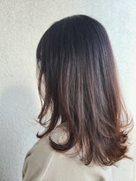 ヘアデザイン エソラ(hair design esora) 軽やかに動くミディアムヘア