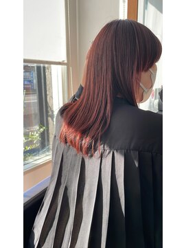 ヘアメイク エイト キリシマ(hair make No.8 kirishima) ベリーピンク＊