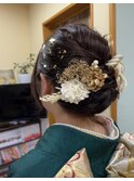 成人式お仕上げ