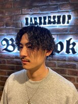 ブロートーキョー 有楽町店(Bro Tokyo) MEN'Sアッシュニュアンスパーマ韓国マッシュスペインカール
