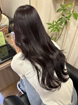 エスク オブ ヘアー(SQ of hair) 韓国風style レッドブラウン