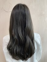 オブジェ(OBJET) 暗髪オリーブグレージュカラー