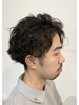 ヘアートラム(HAIR TRAm.) 2ブロック ウェーブパーマ