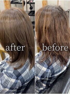 モイ(moy) 脱白髪染め/白髪ぼかし/ハイライト/グラデーションカラー/浅草