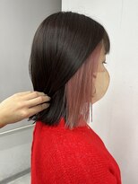 アオアクア バイ グルグル 小岩店(ao akua by GULGUL)&nbsp;.pail pink×earring color.