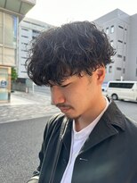 オーガニック アトリエ 大宮(organic+atelier)&nbsp;波巻きスパイラルパーマツイストスパイラルパーマメンズマッシュ