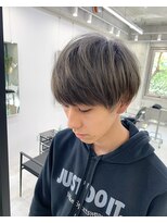 ディジョン(Dijon)&nbsp;韓国顔まわりレイヤーカットグレージュオリーブベージュブラウン