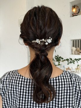 ソンリエ 青竹店(SONRiE) パーティーヘアセット