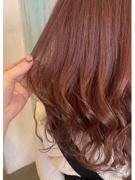 デコラロジィ 川越(DECORA rojii) ブリーチカラー☆チェリーレッド【川越/本川越】