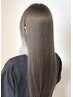 【ダメージレスストレート】縮毛矯正+カット+贅沢ハホニコTt　￥15000